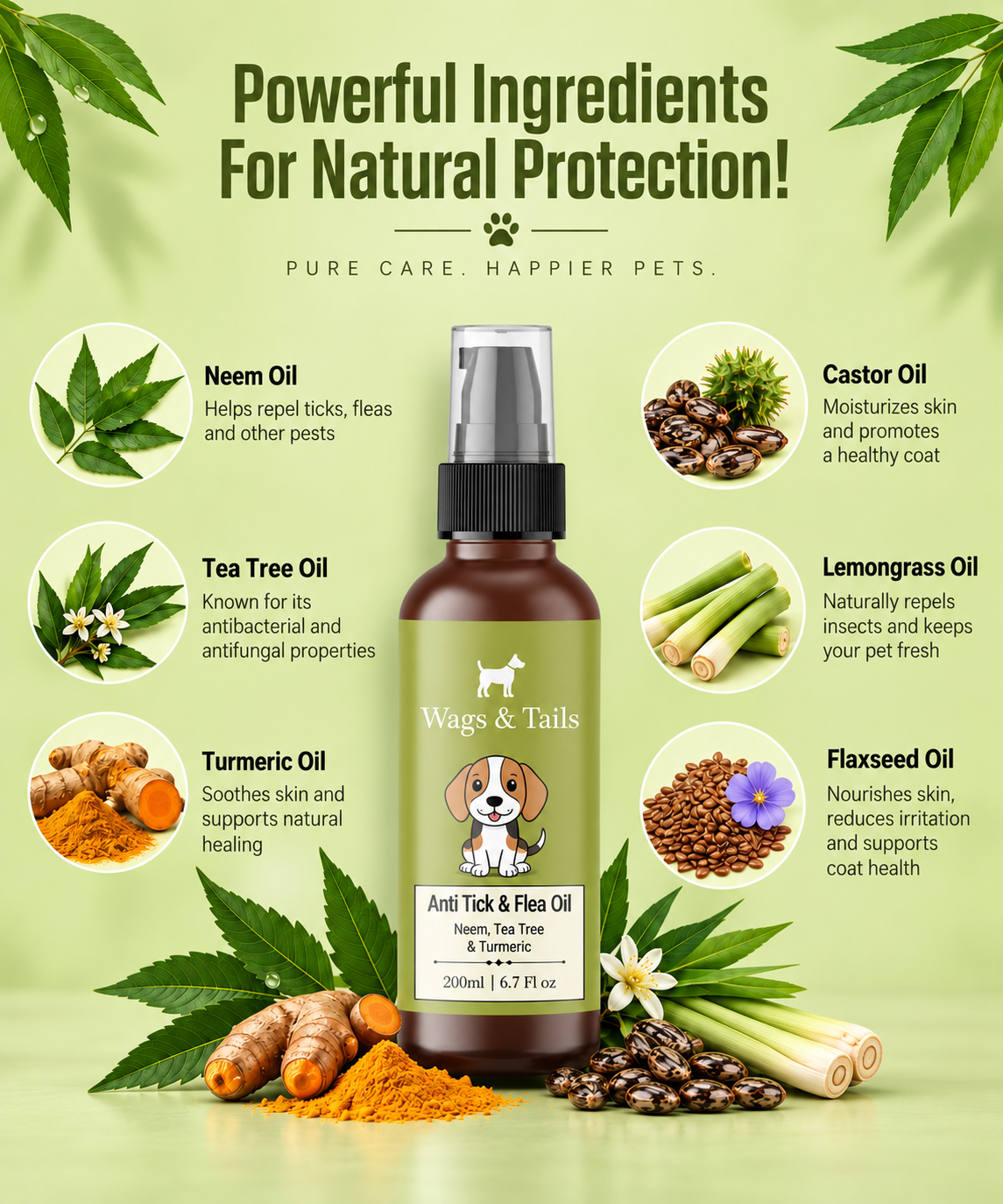 Anti Tick & Flea Oil