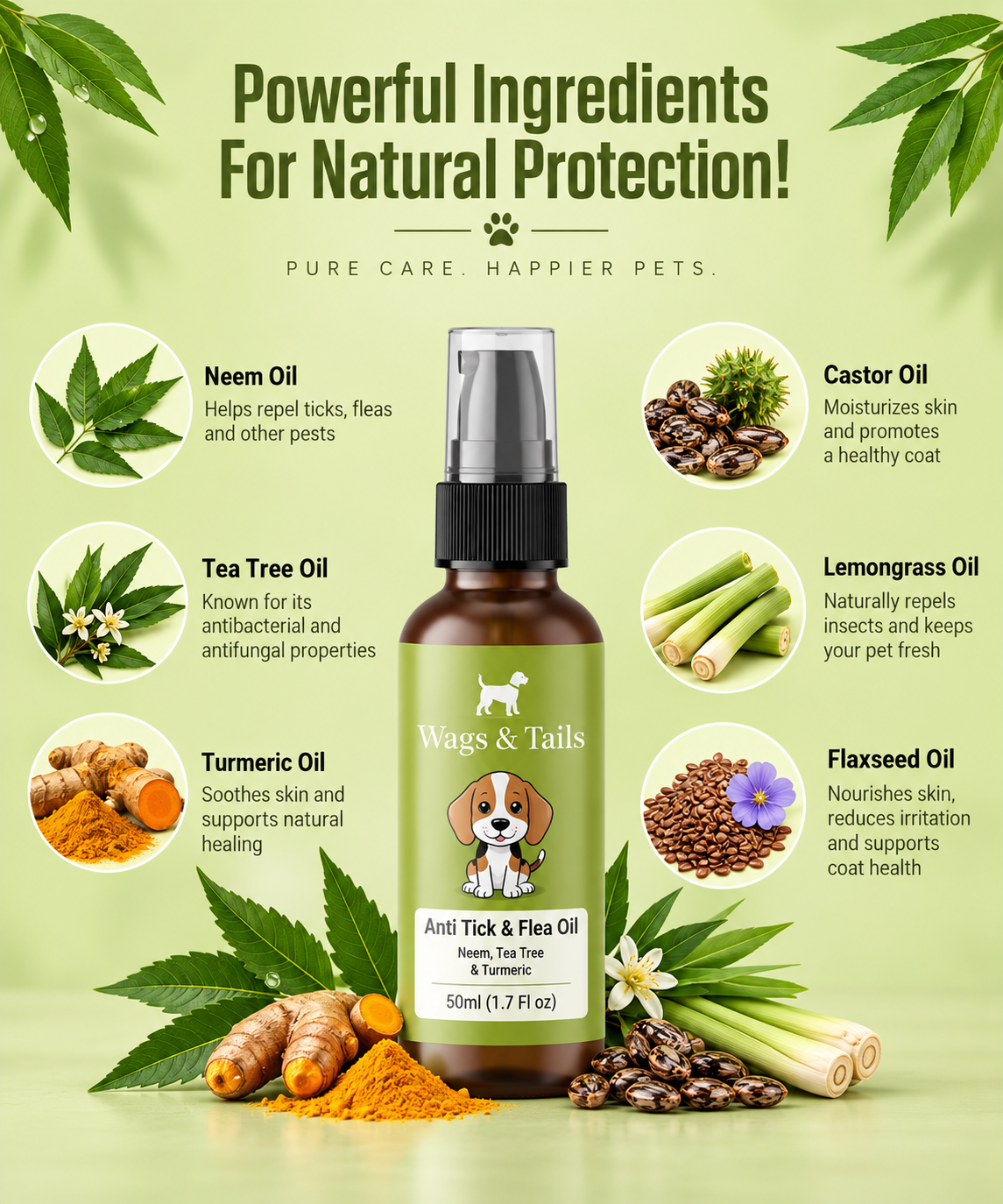 Anti Tick & Flea Oil