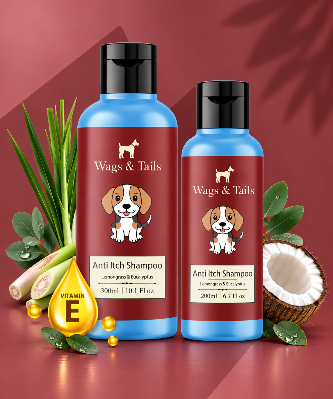 Anti Itch Shampoo + Conditioner for Dogs and Cats