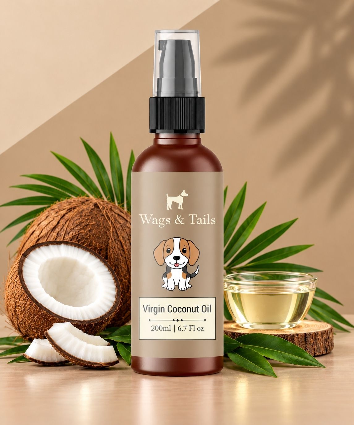 Virgin Coconut Oil for Dogs & Cat