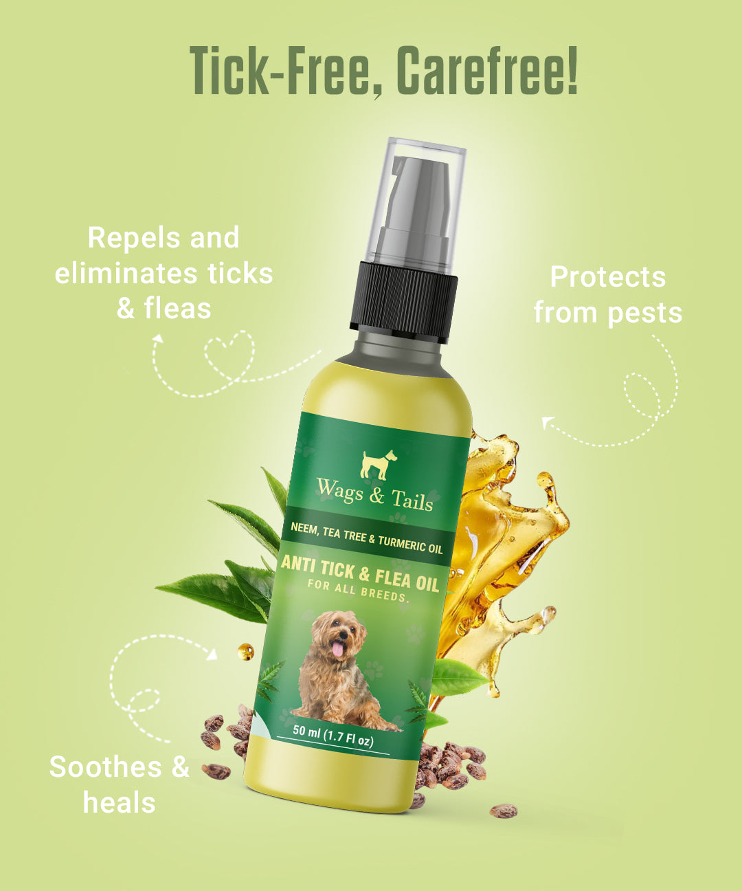 Anti Tick & Flea Oil
