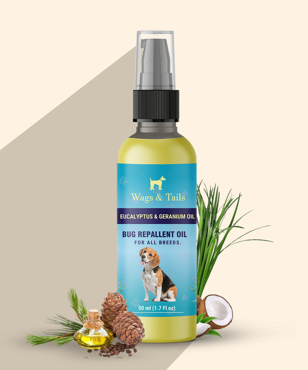 Bug Repellent Oil for Dogs and Cats